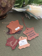 Load image into Gallery viewer, The TWO BIRDS ONE STONE - Genuine Leather Tag