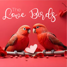 Load image into Gallery viewer, The LOVE BIRDS Triple Heart Charm