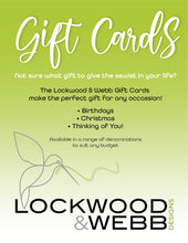 Load image into Gallery viewer, GIFT CARDS