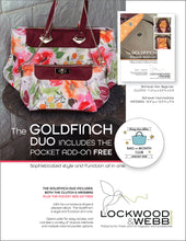 Load image into Gallery viewer, The Goldfinch DUO with FREE Pocket ADD-ON Pattern