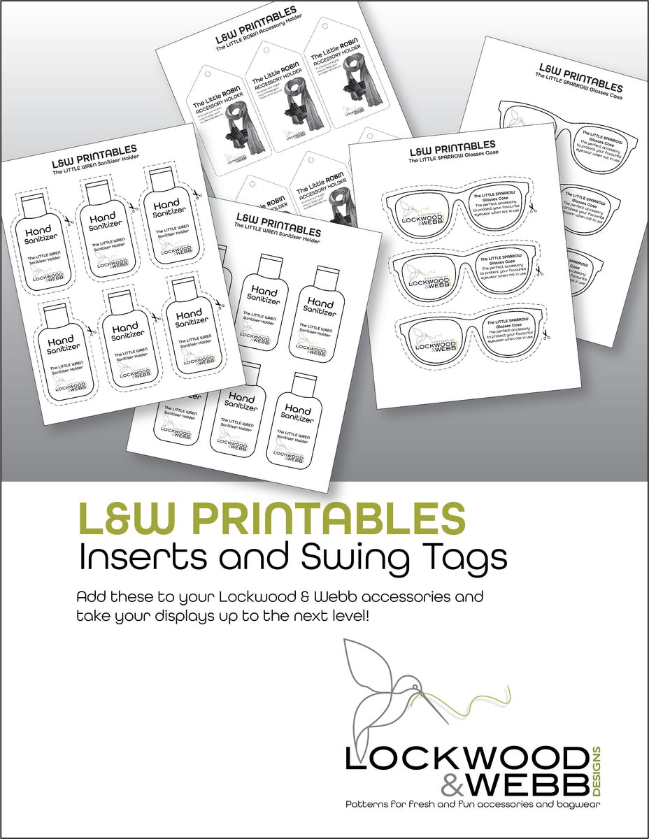 Lockwood & Webb PRINTABLES Lockwood & Webb Designs