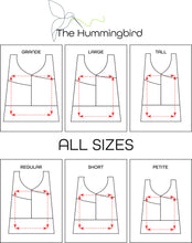 Load image into Gallery viewer, The Hummingbird Hobo - PATTERN PIECES BUNDLE