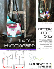 Load image into Gallery viewer, The Hummingbird Hobo TALL - PATTERN PIECES Only