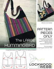 Load image into Gallery viewer, The Hummingbird Hobo - PATTERN PIECES BUNDLE