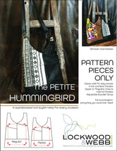 Load image into Gallery viewer, The Hummingbird Hobo PETITE - PATTERN PIECES Only