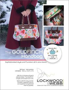 The Goldfinch TRIO with FREE Pocket ADD-ON Pattern