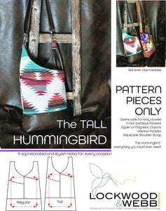 The Hummingbird Hobo REGULAR - FULL PATTERN – Lockwood & Webb Designs