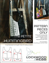Load image into Gallery viewer, The Hummingbird Hobo PETITE - PATTERN PIECES Only
